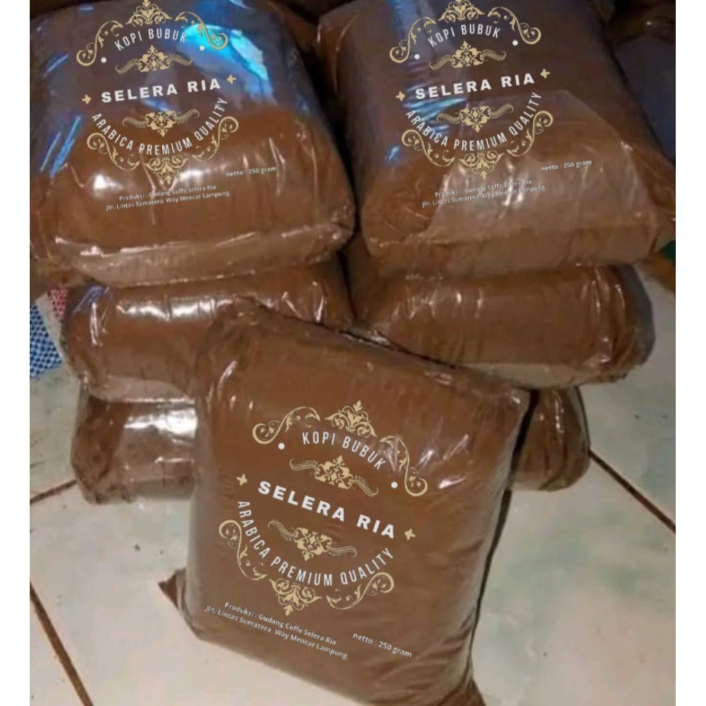 

Kopi bubuk arabica asli 100% tanpa campuran 250 gram