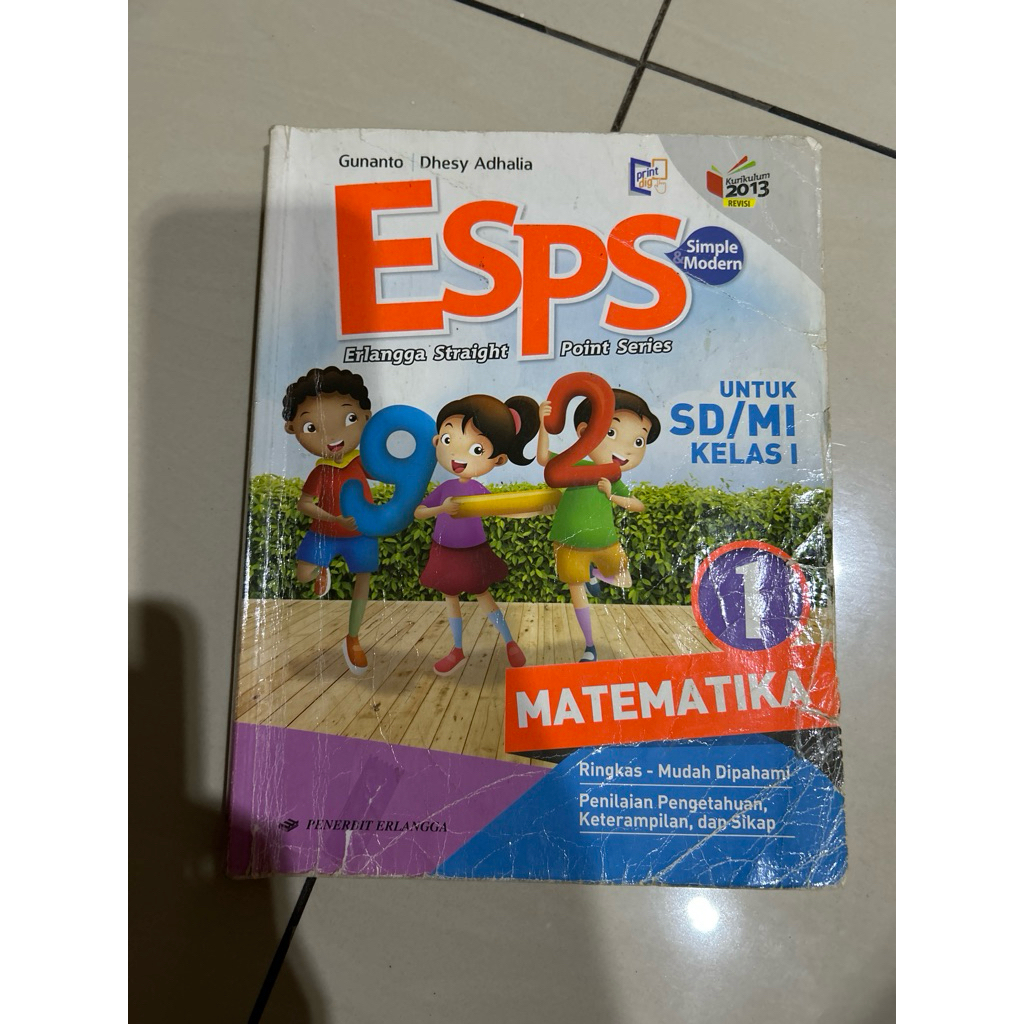 Esps matematika kelas 1 SD