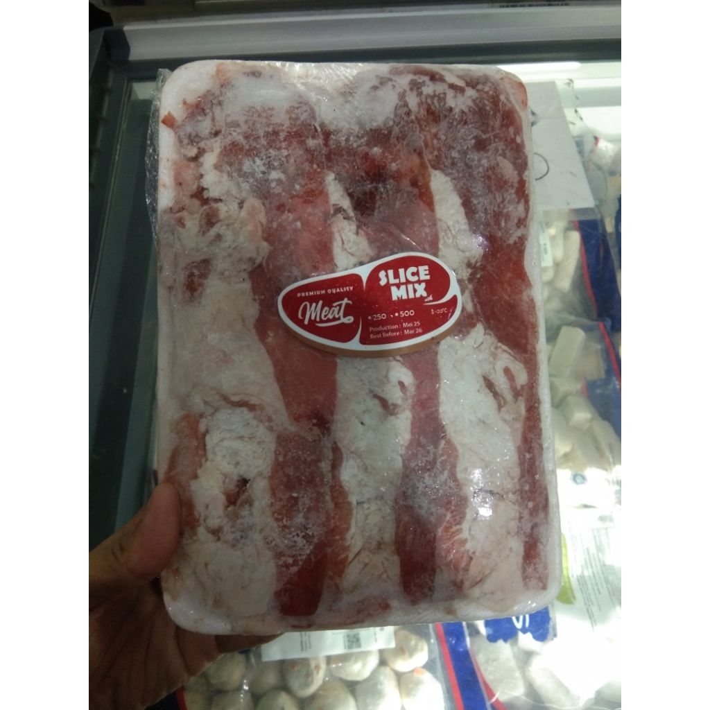 

daging slice mix 500g