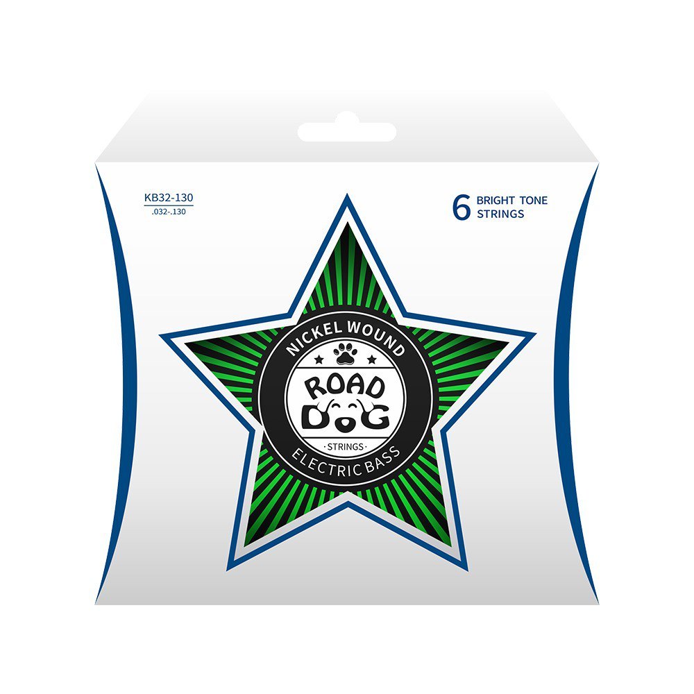 Senar String Bass Elektrik Electric Road Dog KB32-130 6 String