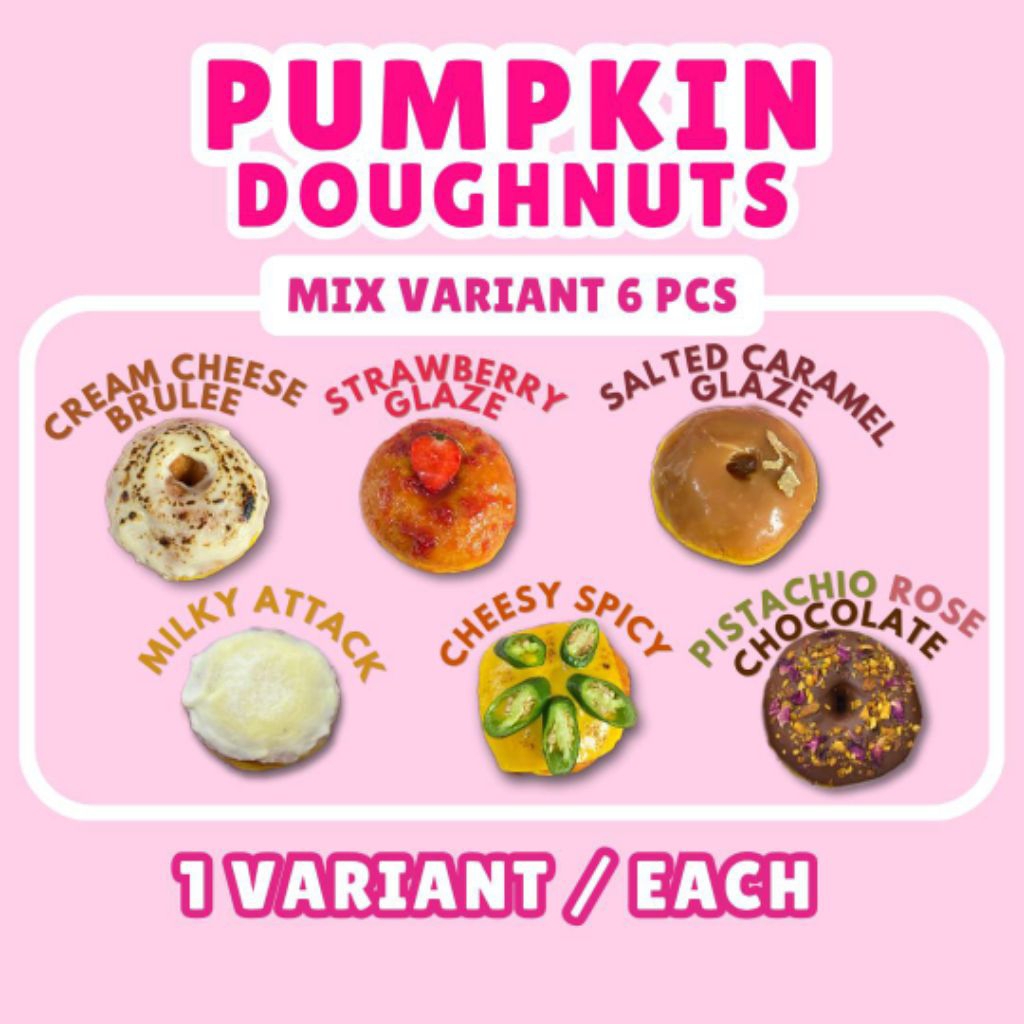 

Pumpkin Doughnuts Mix 6 Variant