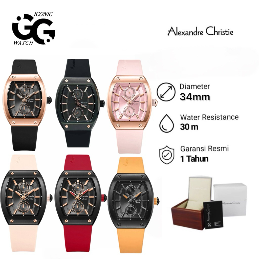 Alexandre Christie 2944 BF/ Jam Tangan Wanita AC 2944 BF ORIGINAL