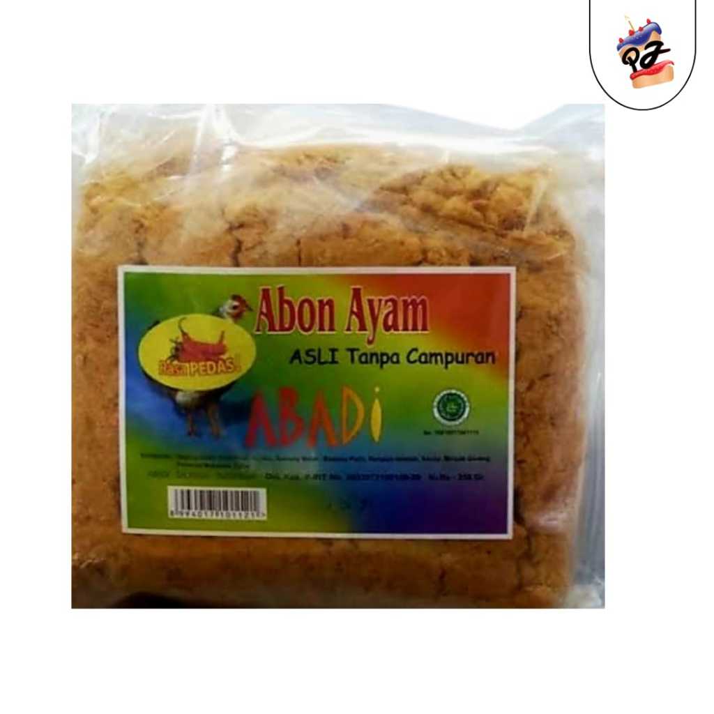 

ABON AYAM ABADI 250 GR .