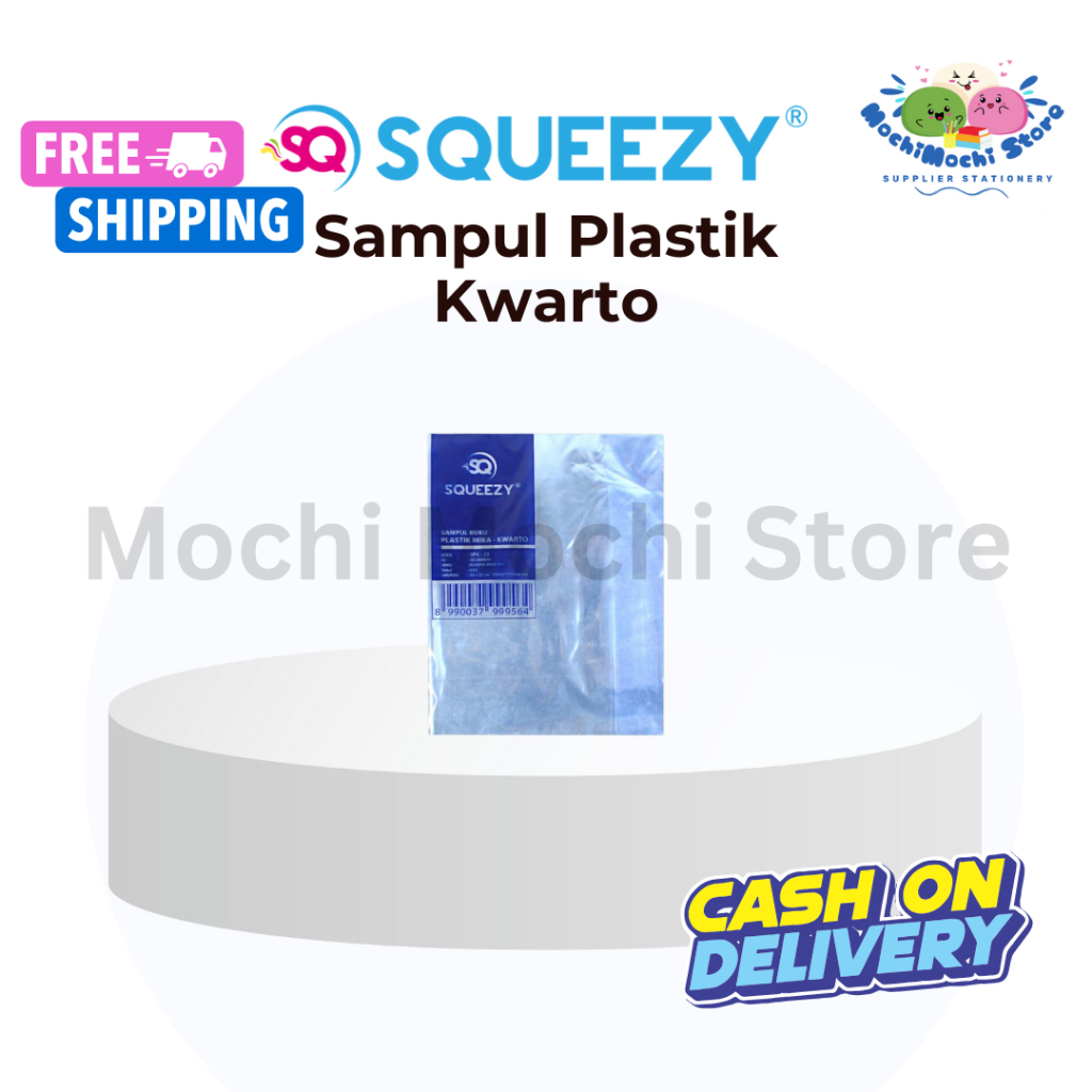 

PER PACK/10 LEMBAR Sampul Buku Kwarto Plastik | Sampul Buku Bening | Sampul Plastik | Sampul Buku Sidu