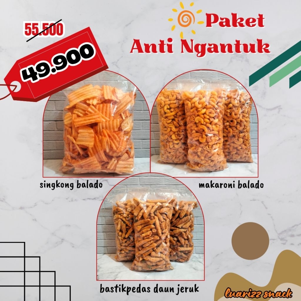 

Paket Snack Hemat Anti Ngantuk