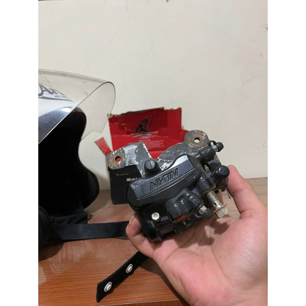 kaliper pcx 3p second + braket 260 pnp beat vario