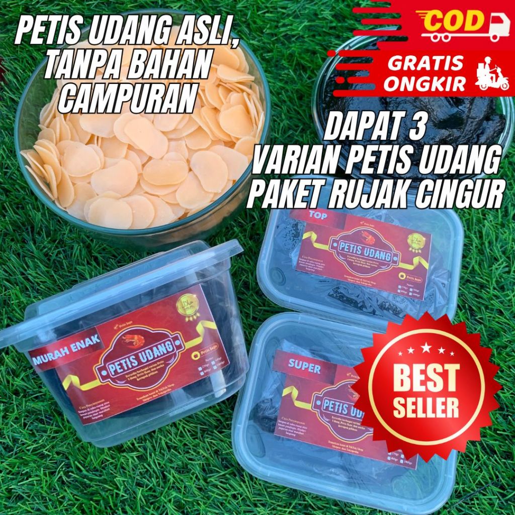 

Petis Udang Asli Gresik Tanpa Campuran Petis Udang Paket 1kg Untuk Rujak Cingur 3 Varian Petis Udang