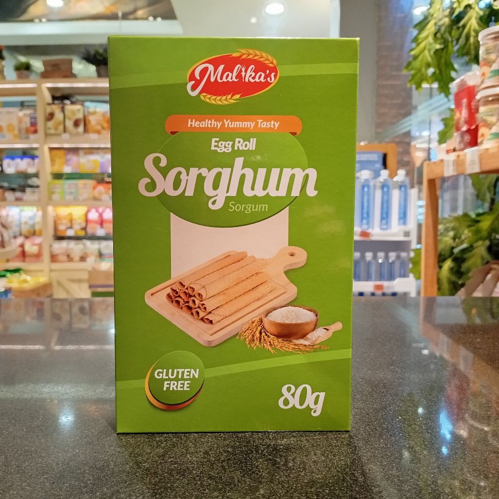 

Sorghum Egg Roll GF by Malika's 80g