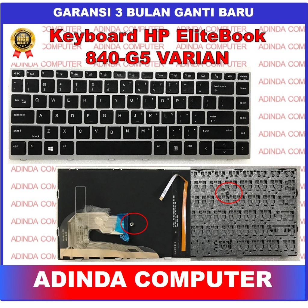 Keyboard HP Elitebook 840 G5 745 G6 745 G5 840 G6 745-G6 840-G5 840-G6 745-G5 Backlight