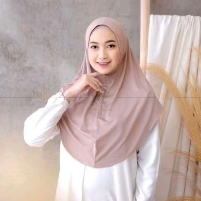 F (F16) HIJAB BERGO NON PET / HIJAB INSTAN NON PET / HIJAB JERSEY NON PET