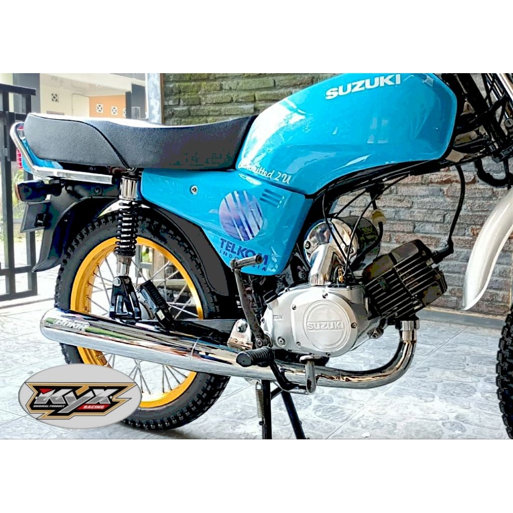 Knalpot BOKIR Suzuki A100 KYX racing