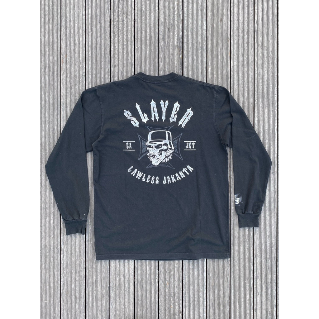 Lawless Jakarta x Slayer - Iron Cross Wehrmacht Longsleeve (Official Merchandise)
