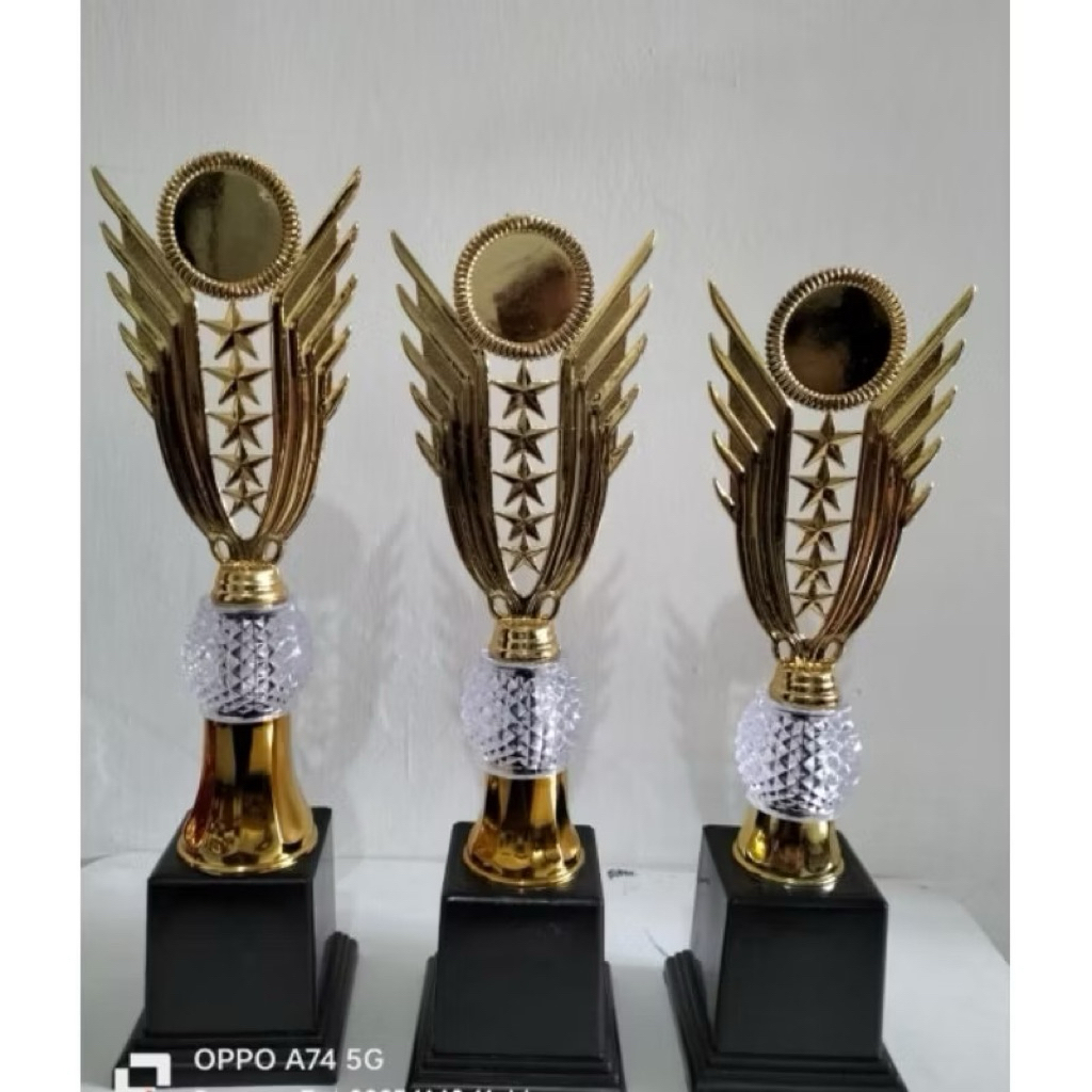 PIALA BOLA KACA PREMIUM JUARA 12 MURAH/PIALA MURAH TROPY+BOLA KACA bahan premium