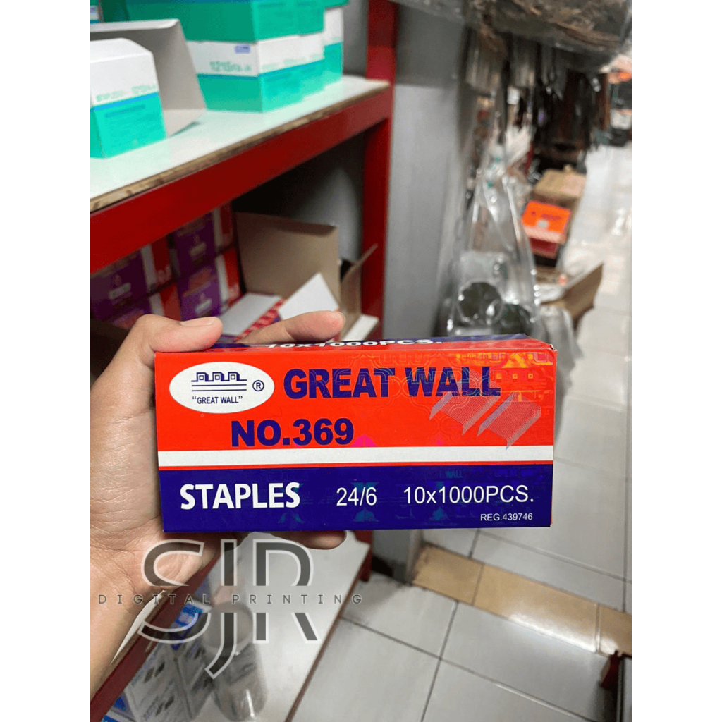

ISI STAPLES GREAT WALL NO. 369 (24/6) STAPLES TANGGUNG