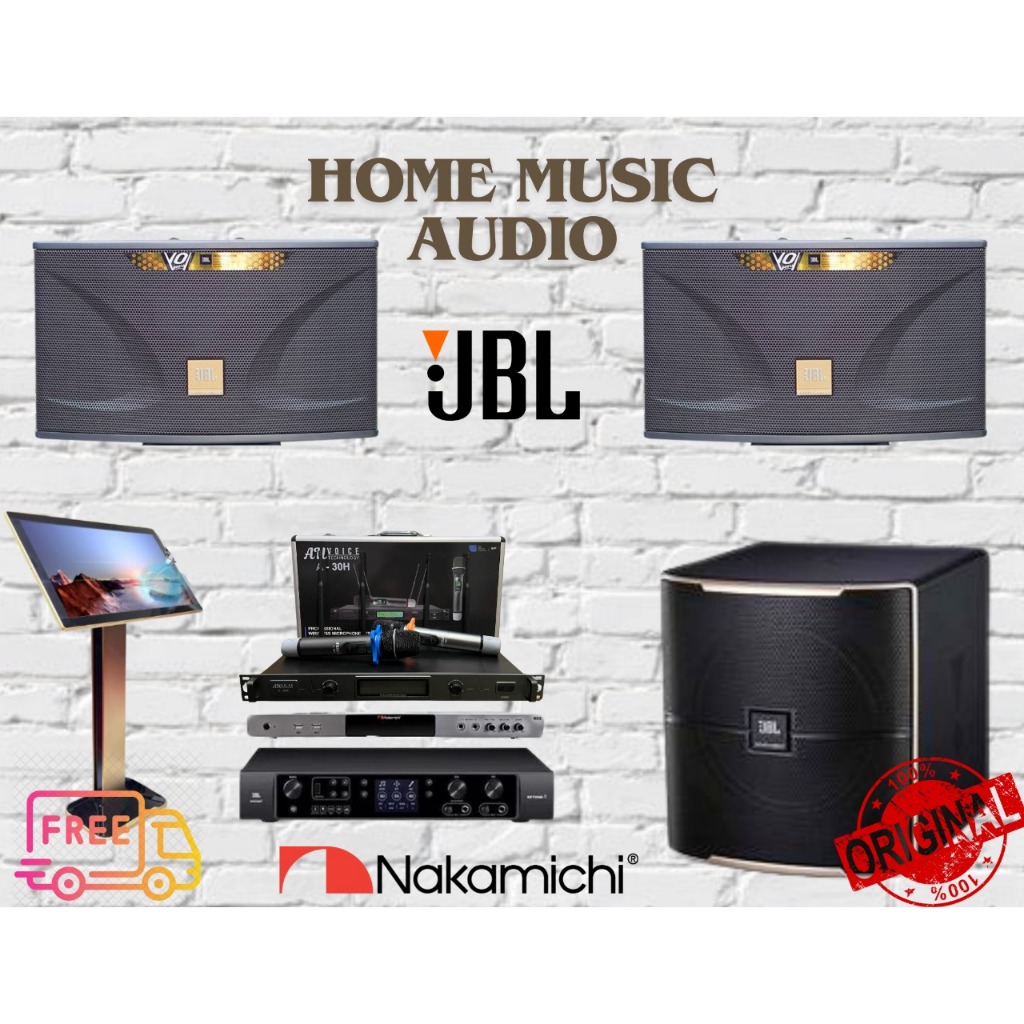 Paket Karaoke JBL Home Karaoke Full JBL