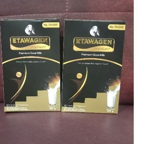 

Susu EtawaGen Premium Pro 200g x 2 kotak/susu kambing PREMIUM GRADE A ORIGINAL halal/atasi asma TBC/atasi mag/atasi batuk/susu untuk tulang/osteoporosis
