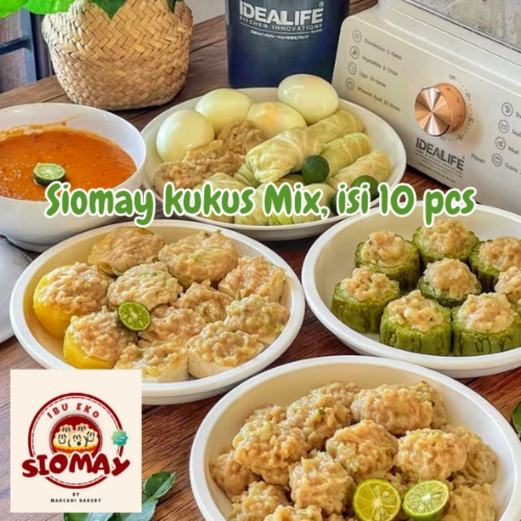 

SIOMAY IKAN {FREE GIFT KOSMETIK DLL✅} SIOMAY IBU EKO isi 10 pcs mix