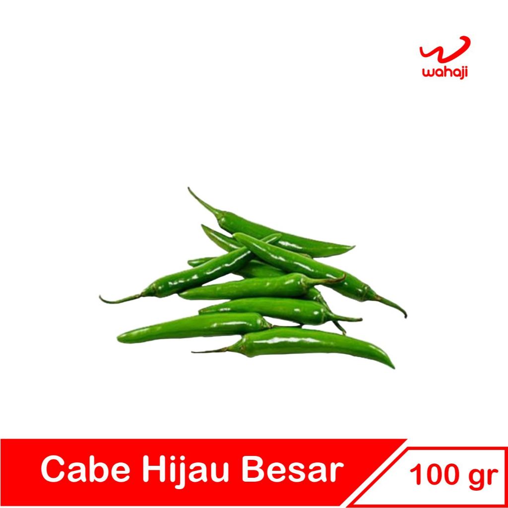 

CABAI HIJAU BESAR VALUE 100 GRAM | WARUNG WAHAJI