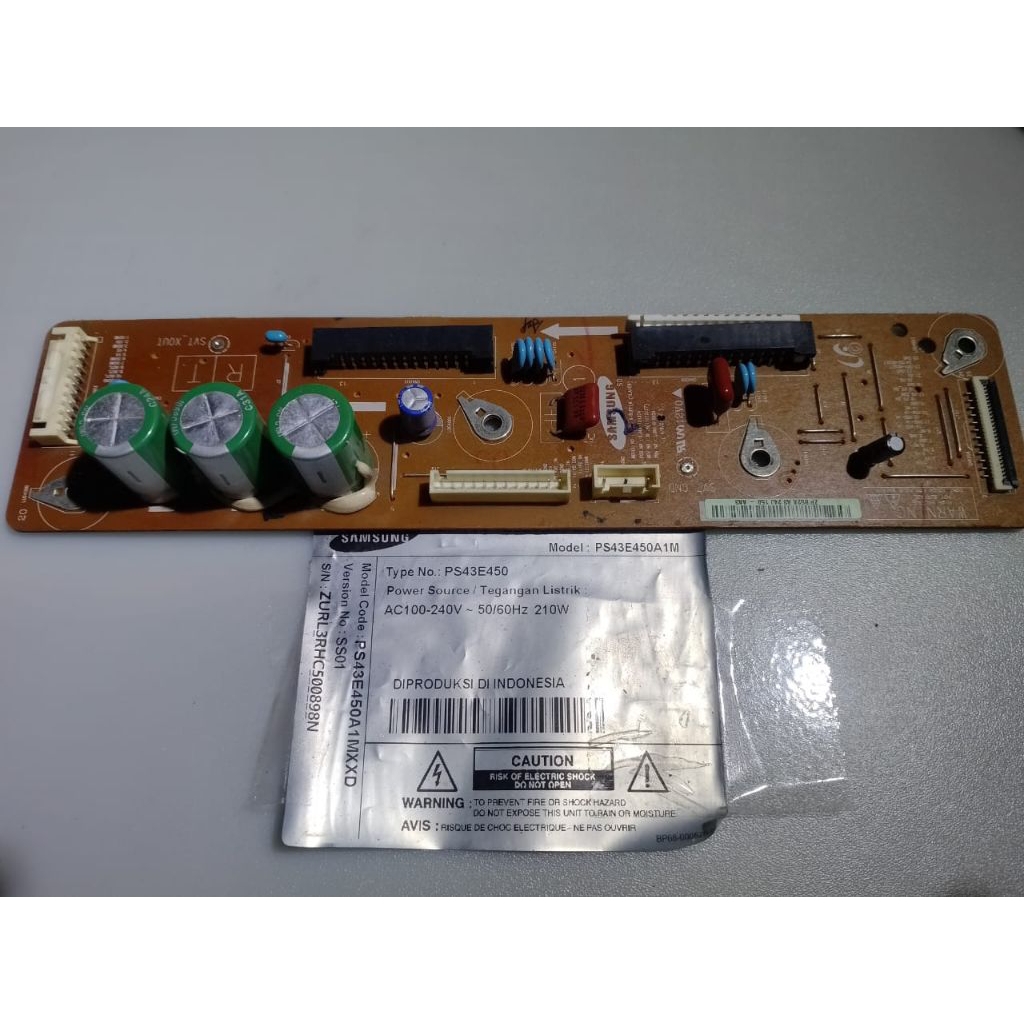 ZMAIN ZSUS TV PLASMA SAMSUNG PS43E450