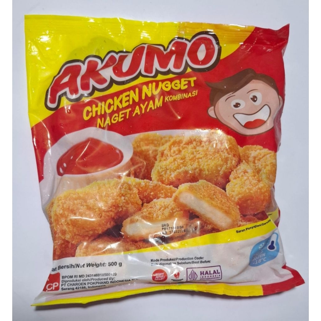 

Akumo Chicken Nugget 500 gr