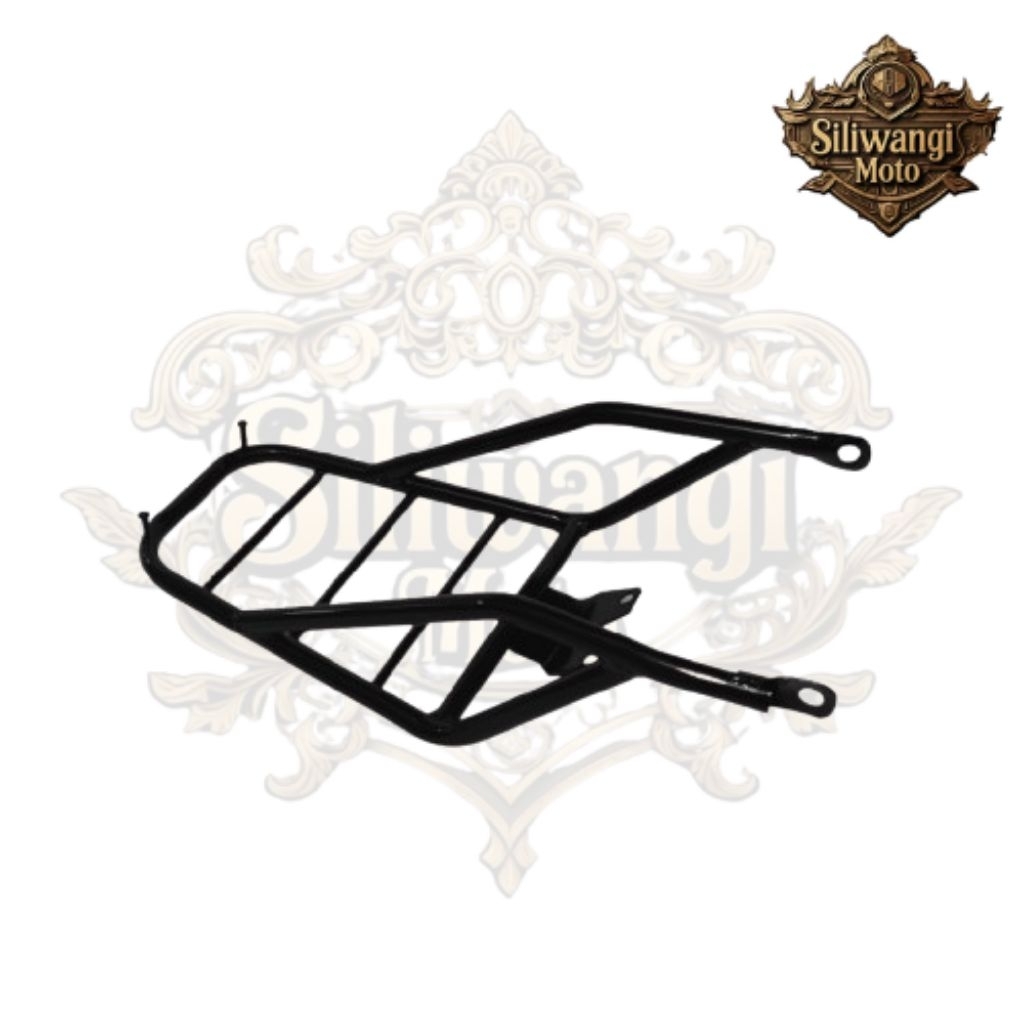 Behel TS125 Backrack Custom TS 125 Rak Belakang belakang Suzuki TS 125 Grabrail Suzuki TS 125