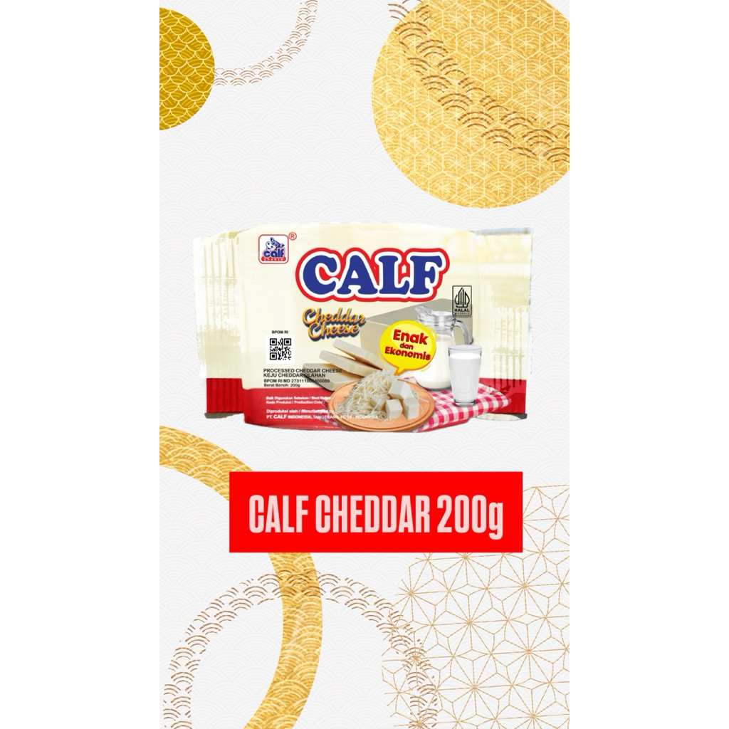 

KEJU CALF CHEDDAR 200g