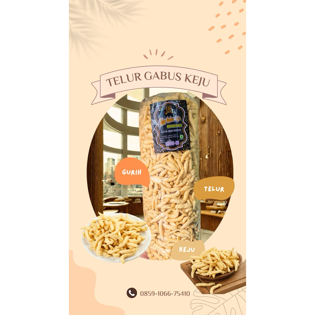 

Telur Gabus Keju 900gr