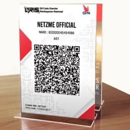 

STAND AKRILIK QRIS BARCODE