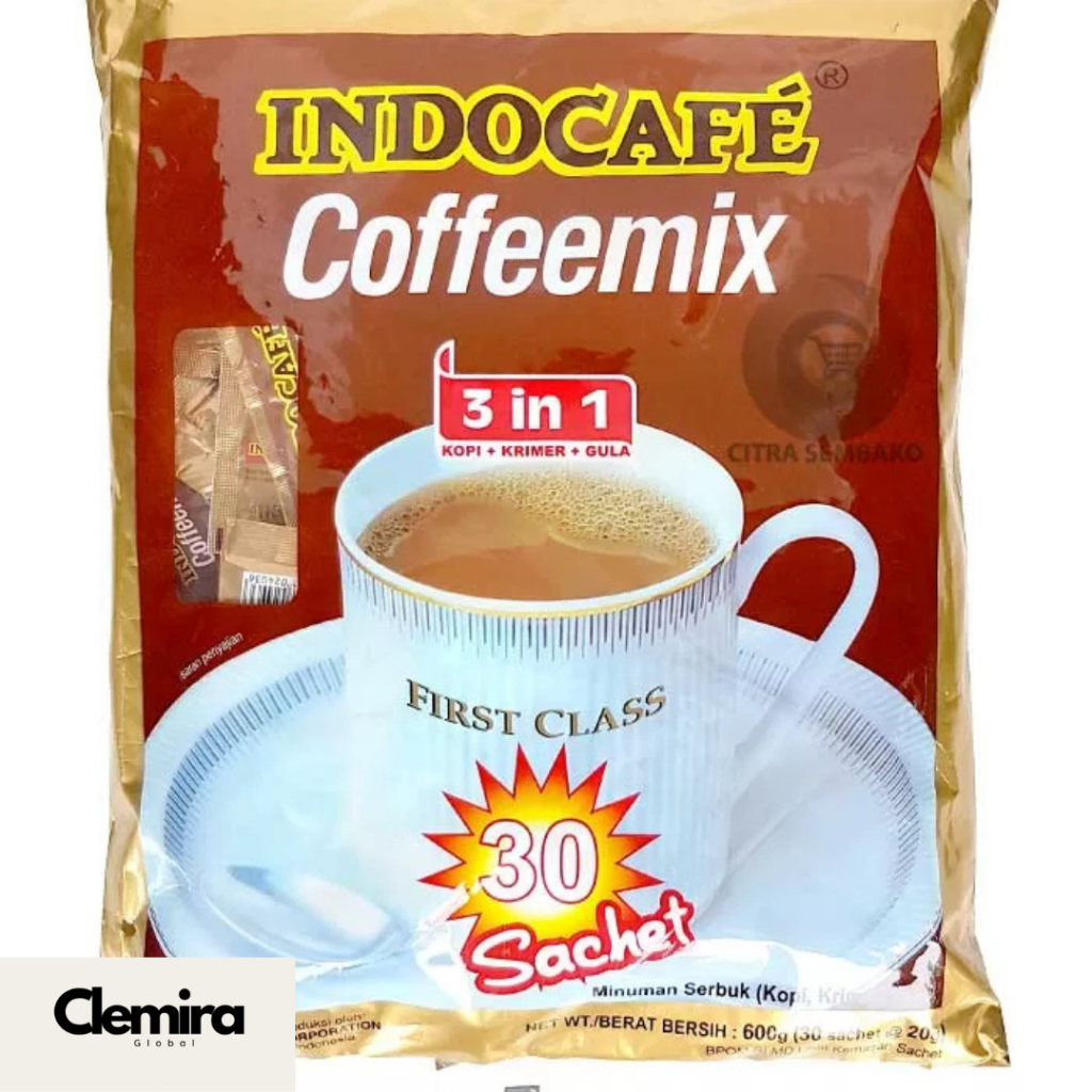 

INDOCAFE COFFEEMIX 3IN1 BAGS ISI 100 SACHET