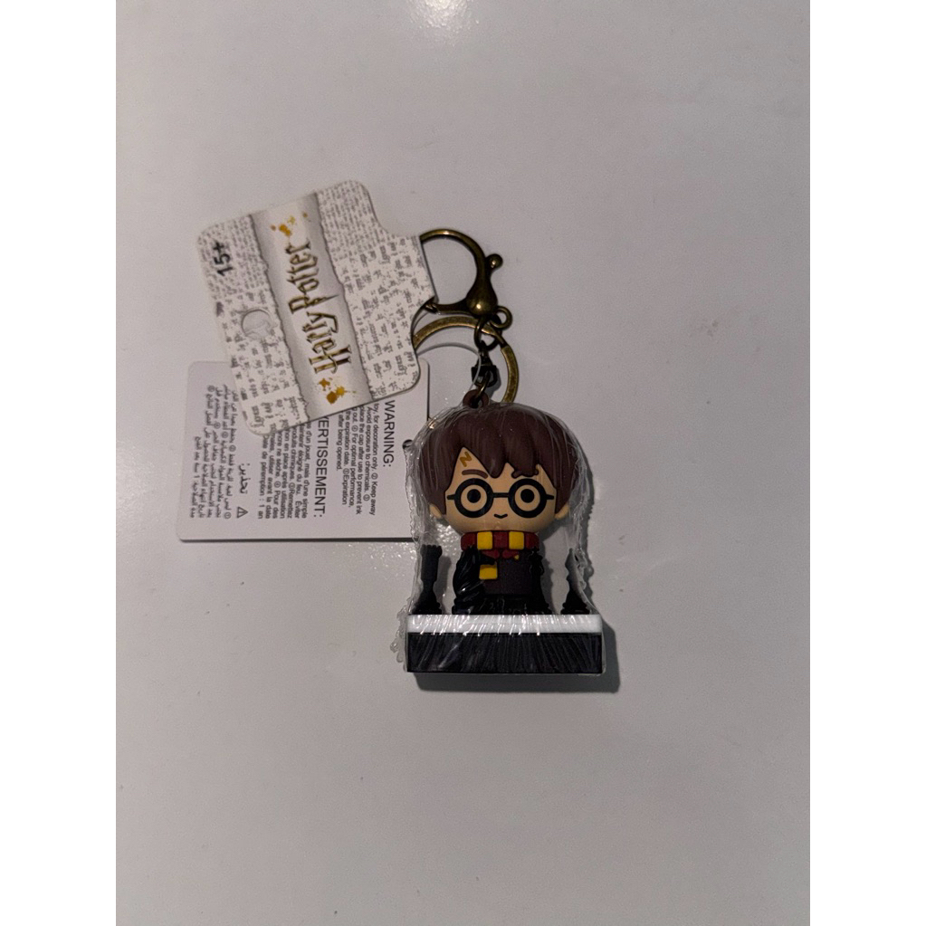

Miniso x Harry Potter Keychain Checkerboard Stamp Stempel Harry Potter