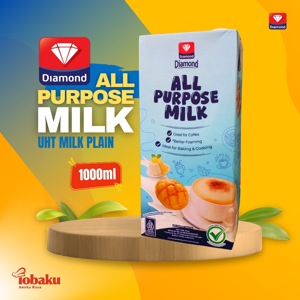 

[oddsolshop] pekanbaru/Diamond All Purpose Milk 1L Susu Serba Guna Drink Mix Untuk Kopi Bahan Kue