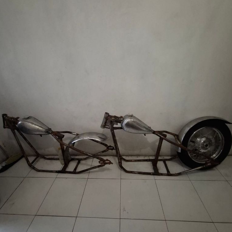 FRAME CHOPPER SET / RANGKA CHOPPER 1SET KUSTOM MURAH