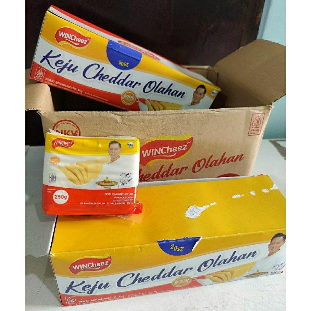 

Keju Cheddar Winchezz 250gr | Kirim Instan | Frozen Food Solo