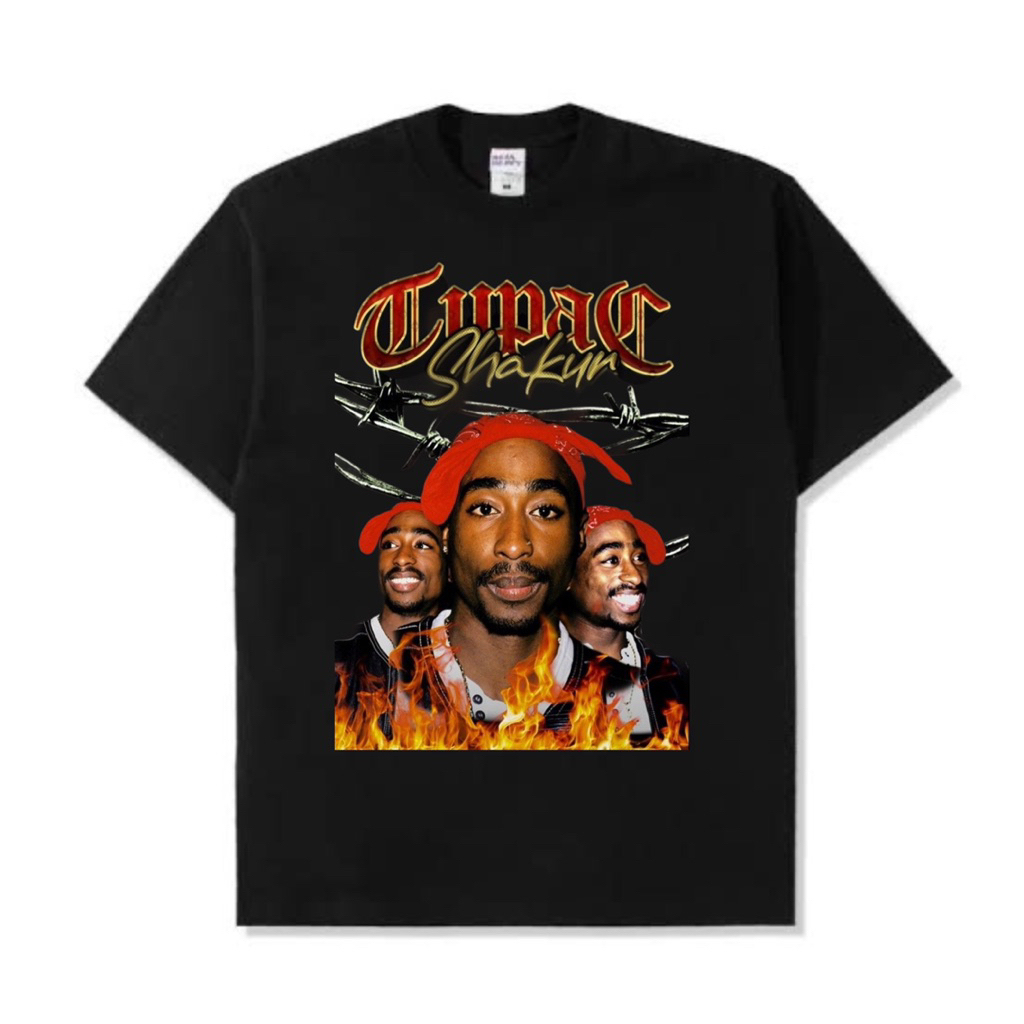 T-shirt Tupac | T-shirt Vintage | T-shirt Cotton