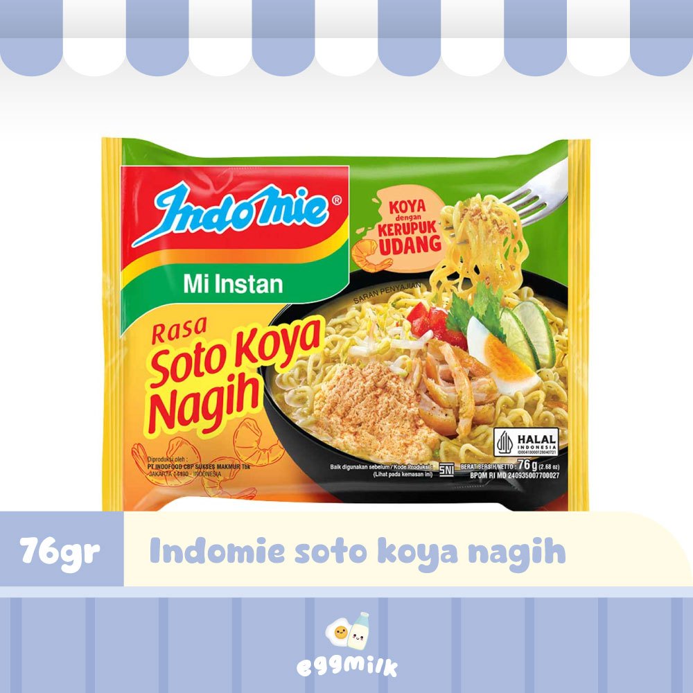

Indomie Soto Koya Nagih 76gr