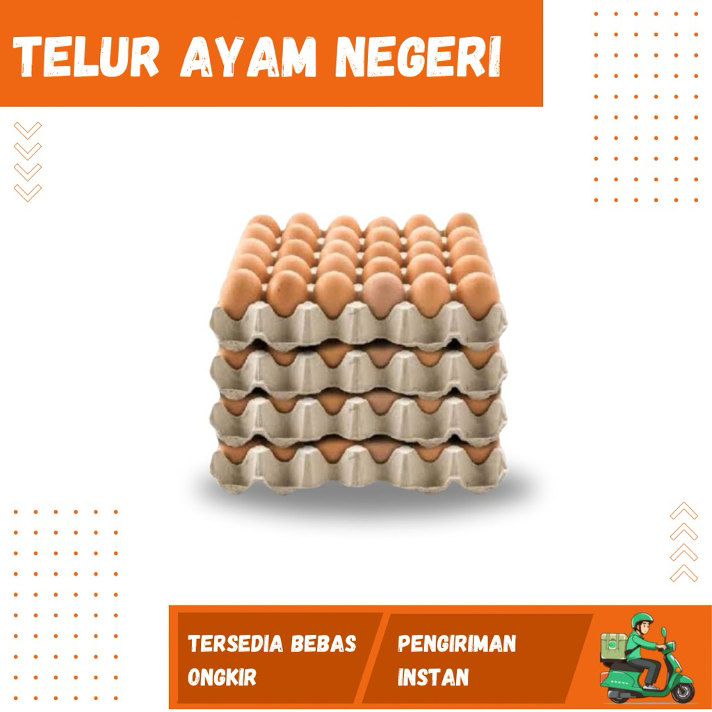 

Telur Ayam horn Fresh – Kirim Cepat via SPX Instan / Grab / Gojek