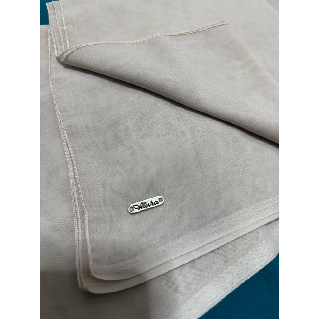 (Preloved) Hijab Alisha Paris warna grey purple