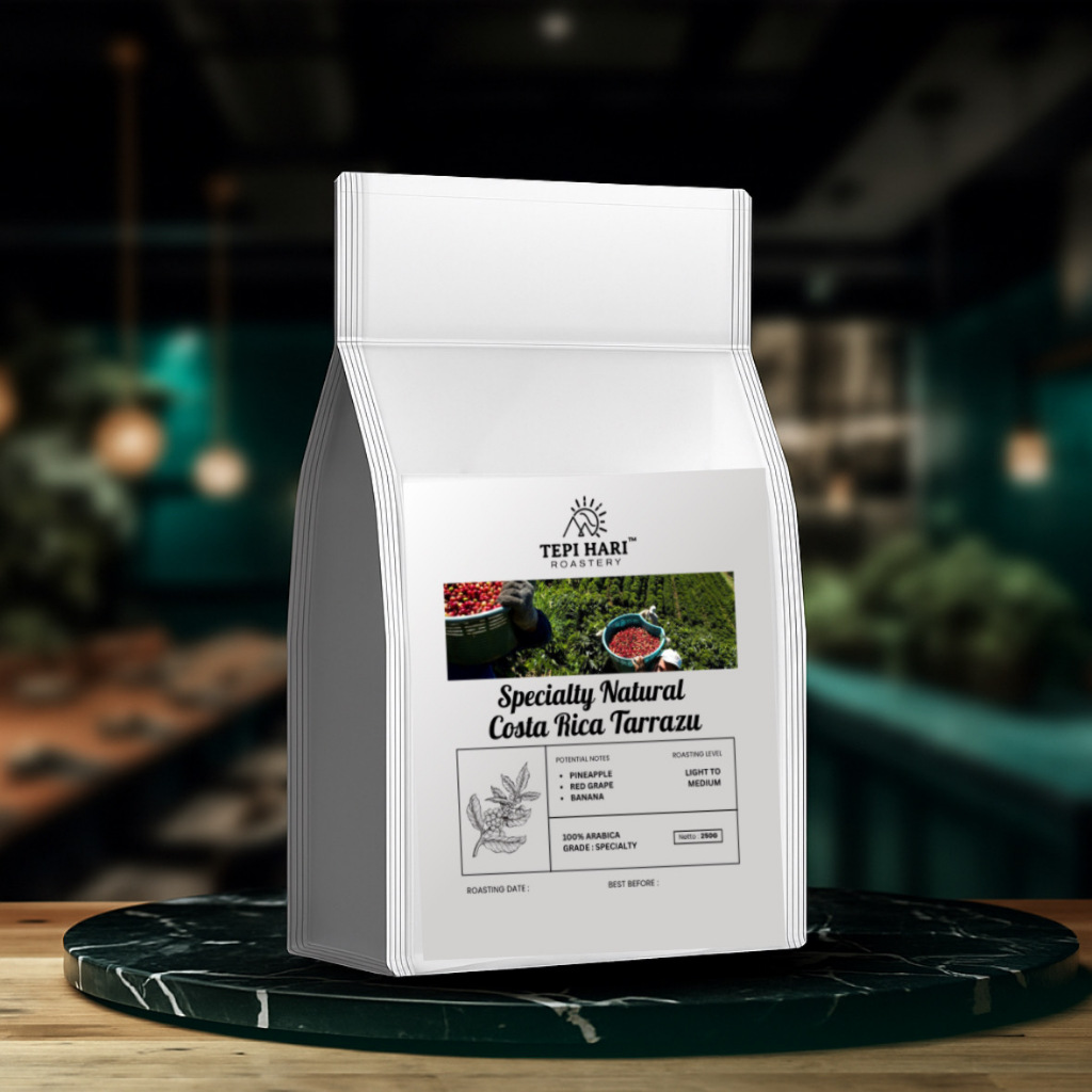 

Kopi Full Arabika Natural Costa Rica Tarrazu (Biji/Bubuk) Specialty Grade 250g