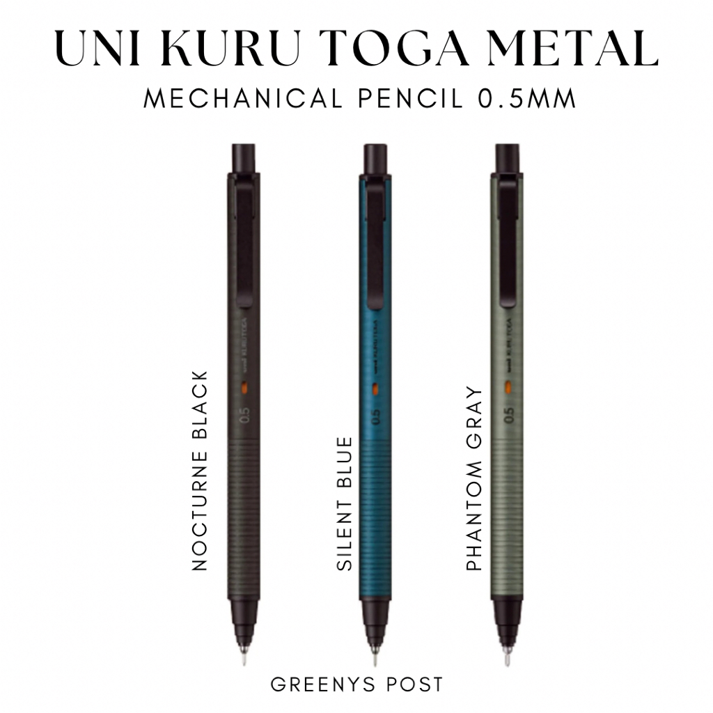 

Uni Kurutoga Metal Mechanical Pencil Kuru Toga Pensil Mekanik