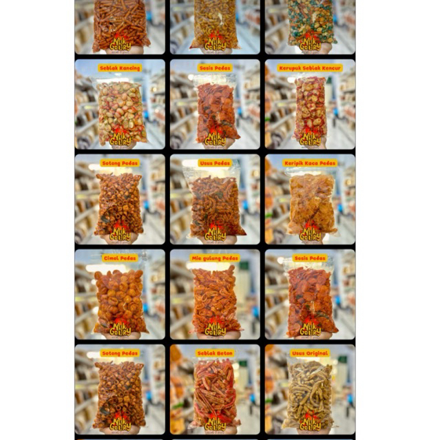 

Cemilan khusus kemasan 100gr