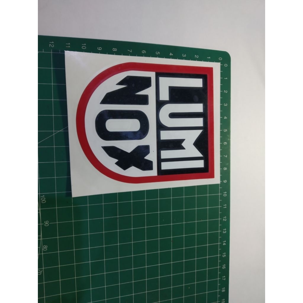 

stiker cutting luminox 3 layer
