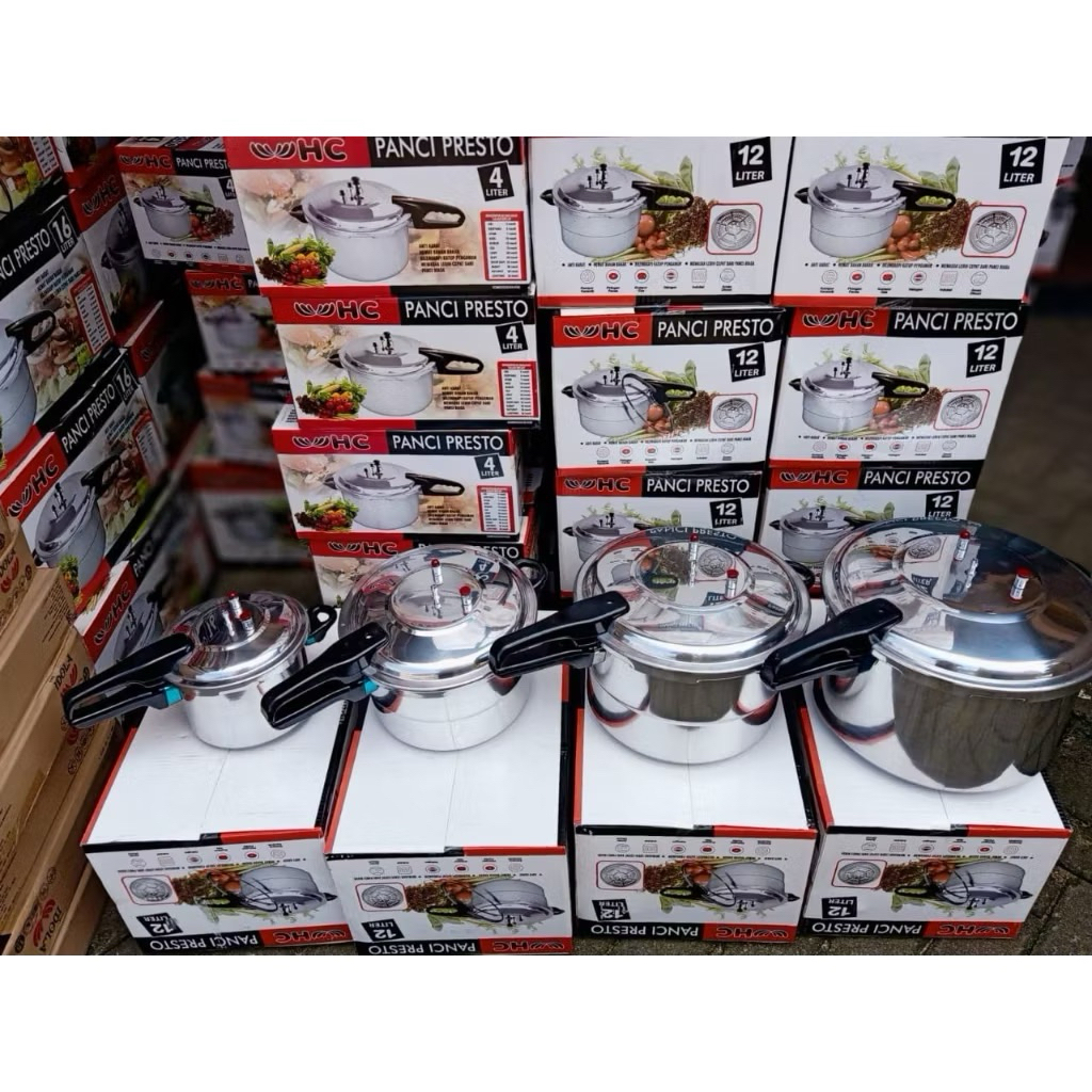 Presto hc/pelunak daging/panci presto mini/presto  kapasitas besar