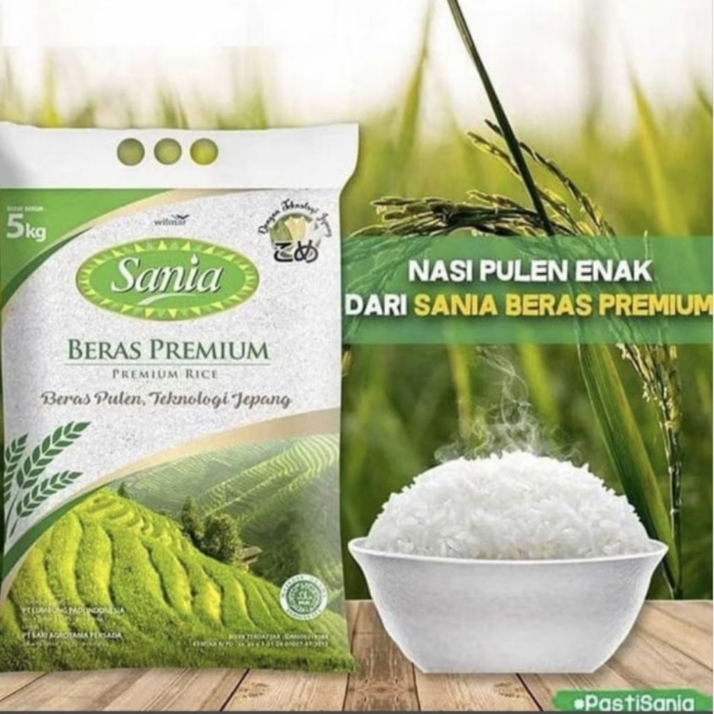 

Beras Sania Premium 5Kg