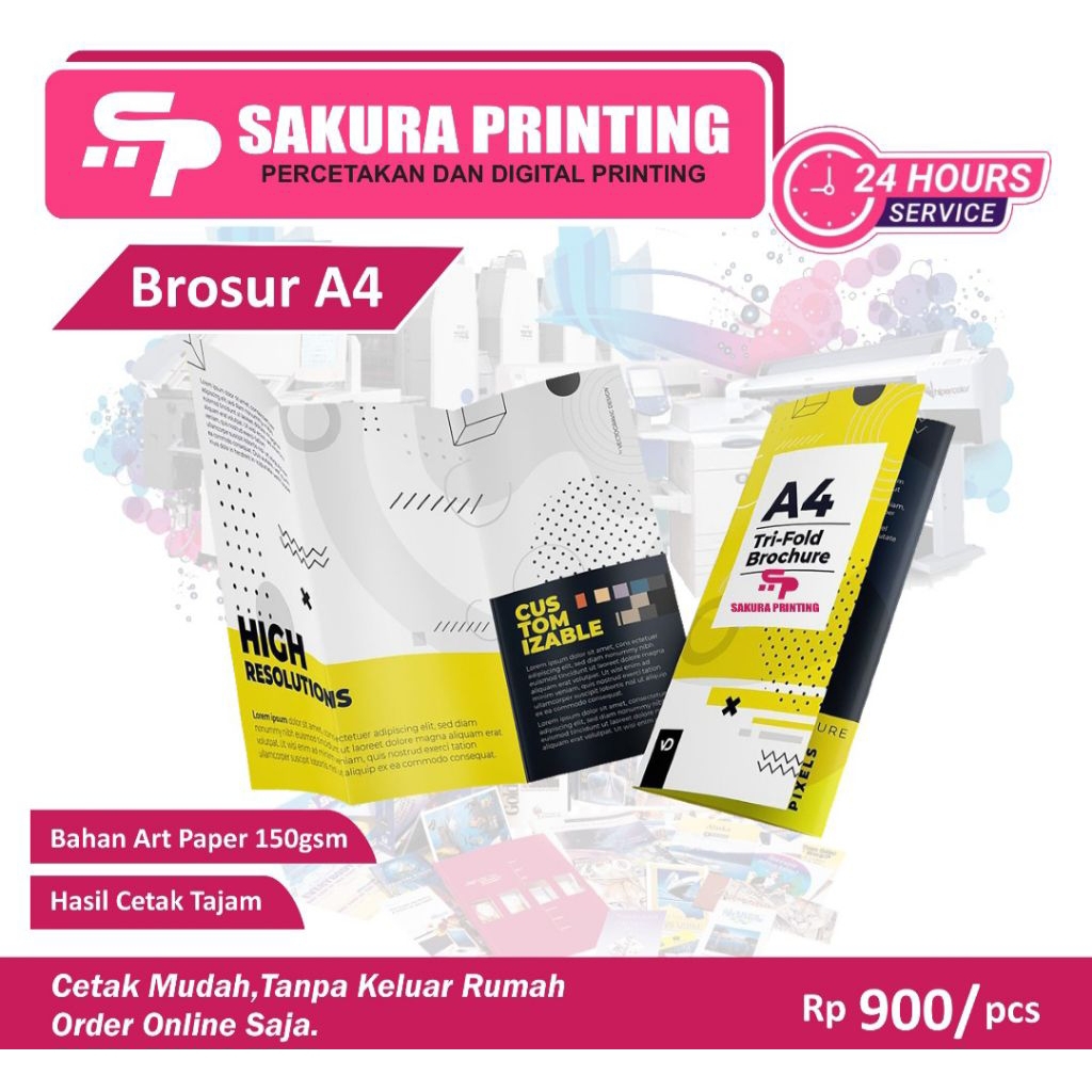 

Cetak Brosur A4 || Flayer A4