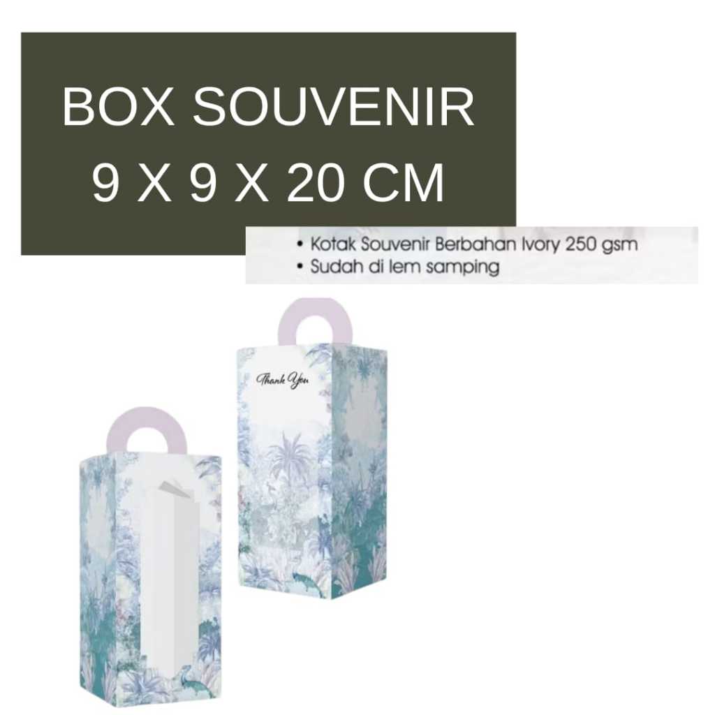 

Box souvenir / Paperbox souvenir pernikahan Botol Sabun 9x9x20cm (Per Pcs) - Kota Manado
