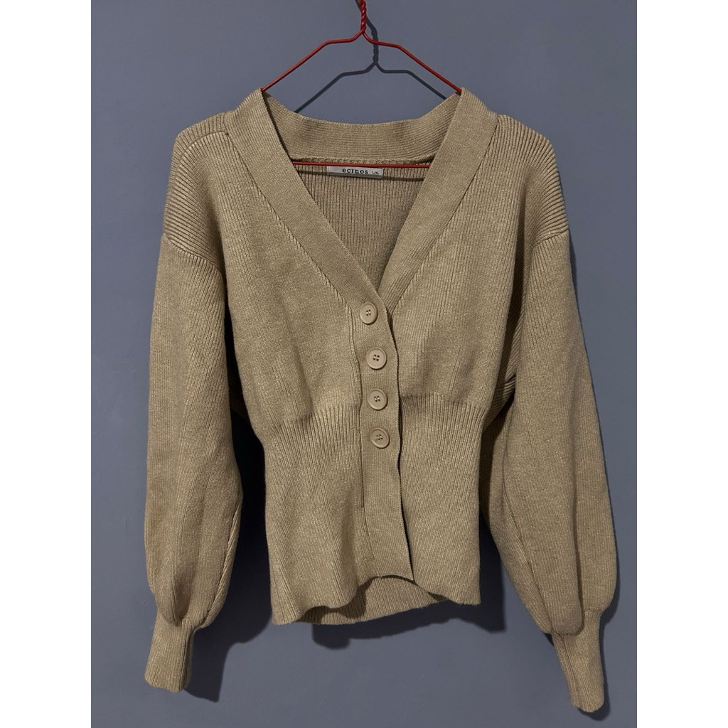 BAJU PRELOVED HNM HUSH PUPPIES ECINOS MURAH BLAZER BASIC CARDIGAN SWEATER BLACK