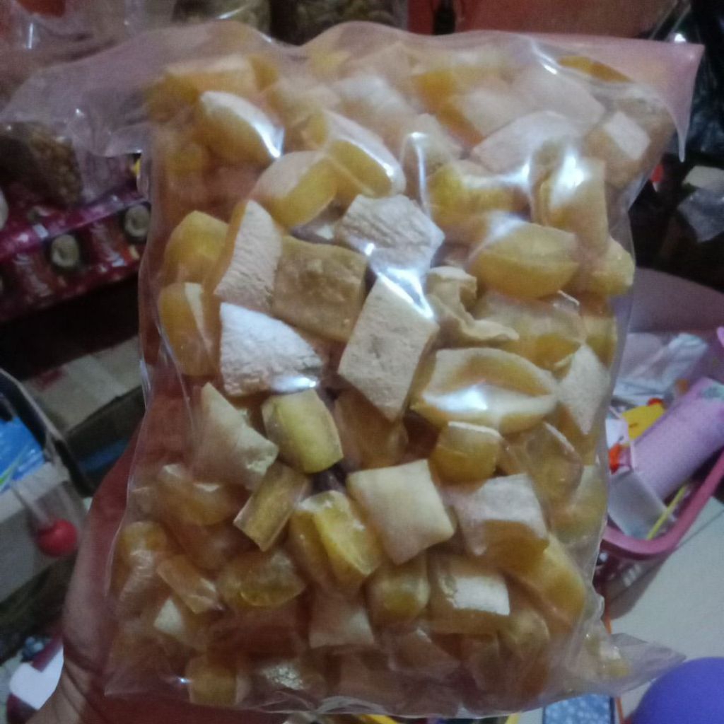 

krecek kulit sapi kotak/dadu