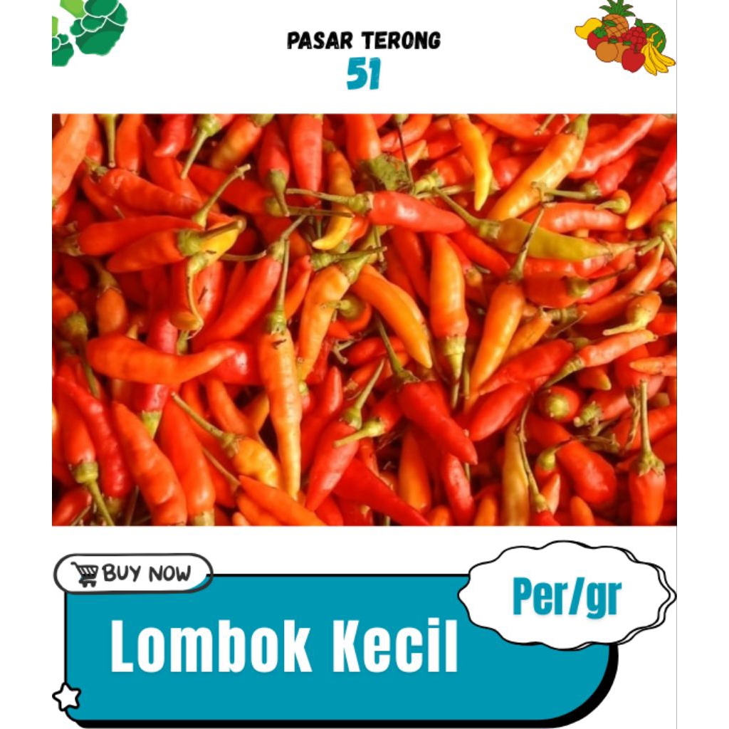 

Lombok/Cabai Kecil Makassar