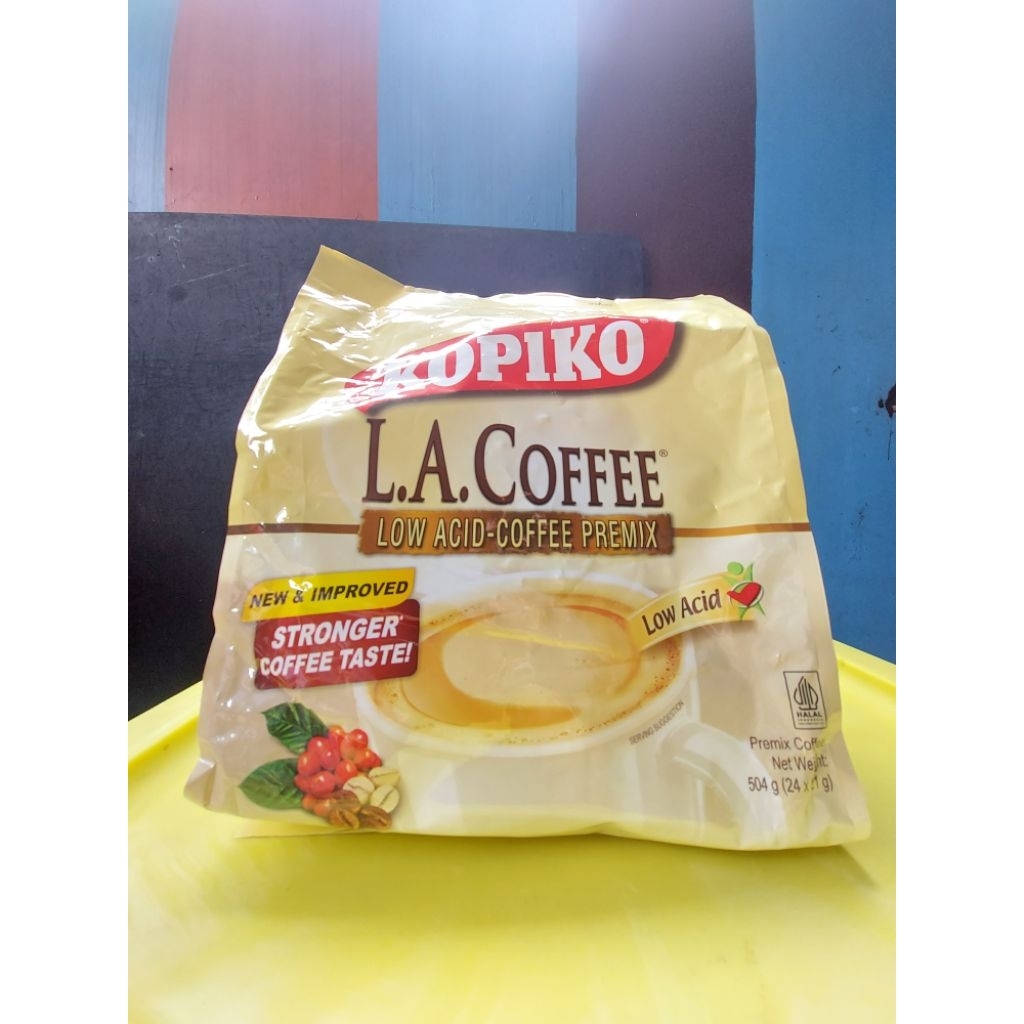 

Kopiko LA Coffee Low Acid Coffee (24x21gr) Kopiko Low Acid Coffee