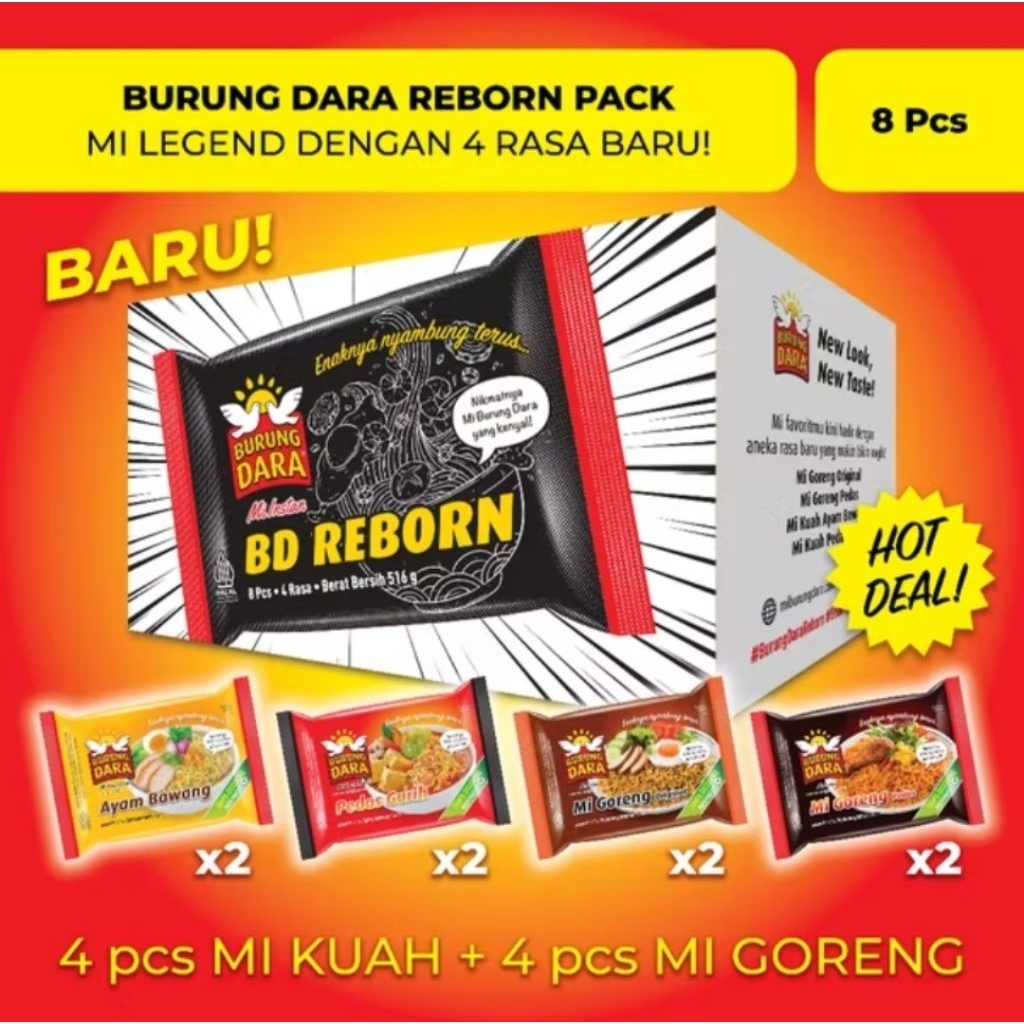 

BD Reborn mie burung dara